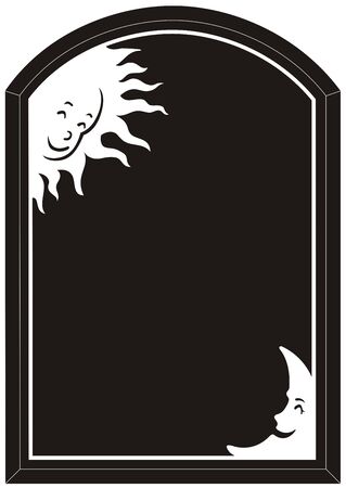 frame mirrorのイラスト素材