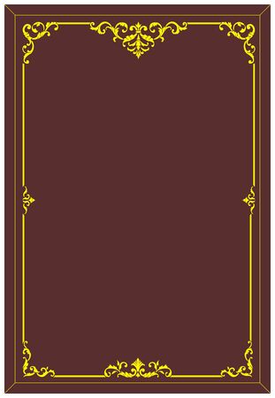 etching glass patternのイラスト素材