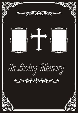 In Loving Memoryのイラスト素材