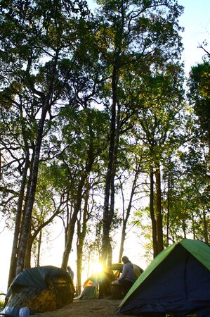 mountain inthailandの写真素材