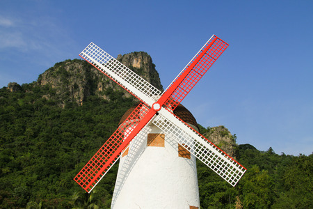 windmill in Hua Hin in Thailand