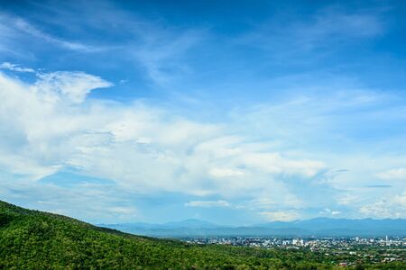 Beautiful mountain landscapeChaing MaiThailandの写真素材