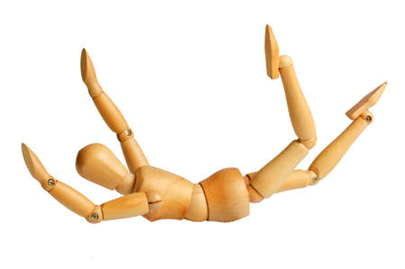 manikin flyの写真素材