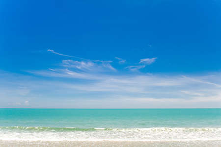 Sky and seaの写真素材