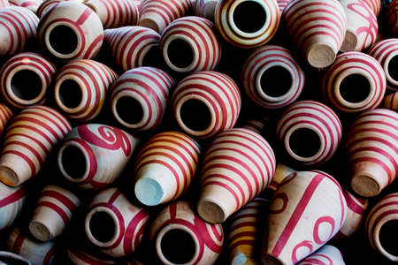 Maragogipinho, Bahia, Brazil - January 11, 2016: The Art of Ceramics in Maragogipinho, Bahia. Largest pottery center in Latin America.のeditorial素材