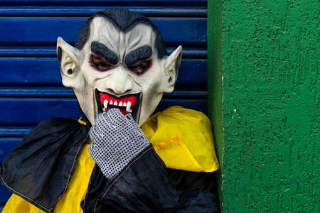 Maragogipe, Bahia, Brazil - March 04, 2019: Carnaval de Maragojipe is a traditional popular carnival festival, which takes place annually in the city of Maragogipe, in the Brazilian state of Bahia.のeditorial素材