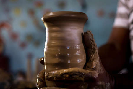 Maragogipinho, Bahia, Brazil - June 15, 2018: The Art of Ceramics creation in Maragogipinho,...