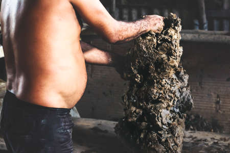 Maragogipinho, Bahia, Brazil - October 26, 2018: The Art of making Ceramics in the largest center in...