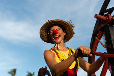 Salvador, Bahia, Brazil - February 03, 2024: People are seen performing during Fuzue, pre-carnival...