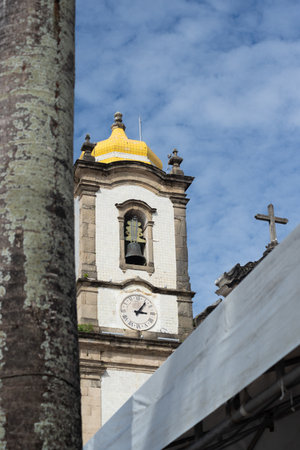 Salvador, Bahia, Brazil - December 27, 2019: View from the top of the Senhor do Bonfim church located in the city of Salvador, Bahia.のeditorial素材