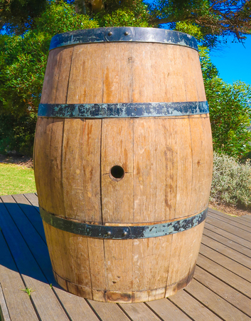 Wooden Wine Barrel