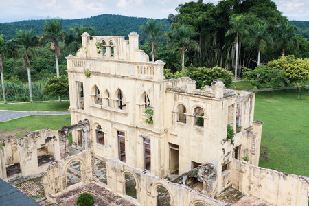 Abandoned Kellies Castle in Batu Gajah, Malaysiaのeditorial素材