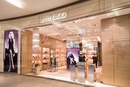 KUALA LUMPUR, MALAYSIA -  January 29, 2017: Jimmy Choo is high fashion house specialising in shoes, handbags, accessories and fragrances with outlet in Malaysiaのeditorial素材
