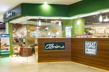 KUALA LUMPUR, MALAYSIA -  January 29, 2017: O'Briens originate from Ireland operates sandwiches bar with outlet in Malaysiaのeditorial素材