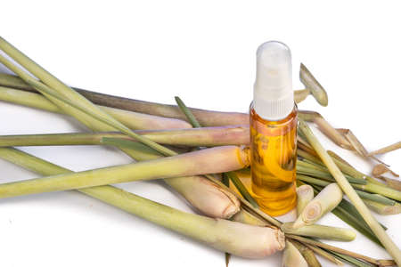 Natural mosquitoes repellent spray derived from lemongrass essential oil and other herbs