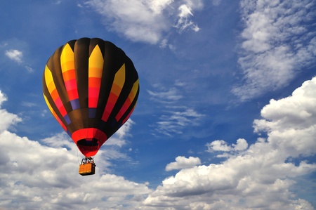 balloon with blue sky in Thailand.の写真素材