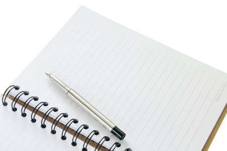 Notebook and pen in concept of business or education
の写真素材