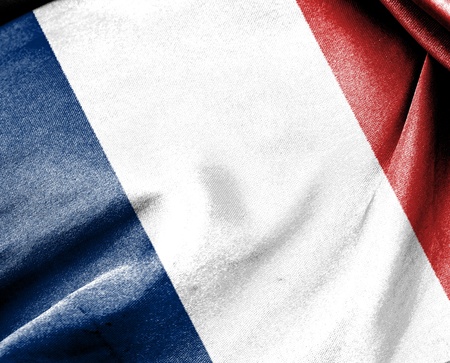 Flag of France suit for use as backgroundの写真素材