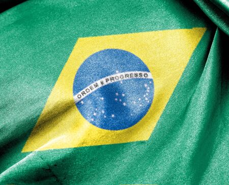 Flag of Brazilの写真素材