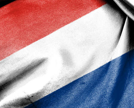 Flag of Netherland or Holland for use as Backgroundの写真素材