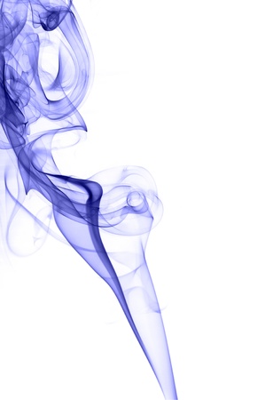 Abstract Blue Smoke Backgroundの写真素材