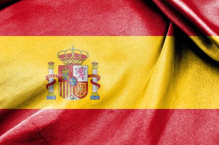 Flag of Spainの写真素材