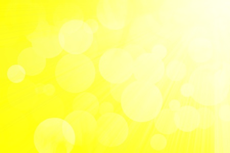 Yellow Abstract Bokeh backgroundの写真素材