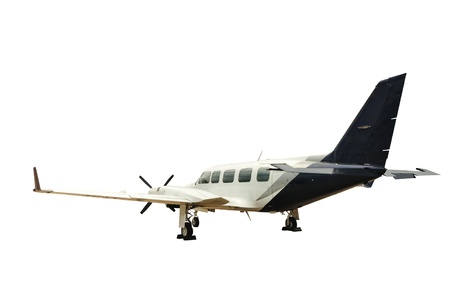 Airplane on white background の写真素材