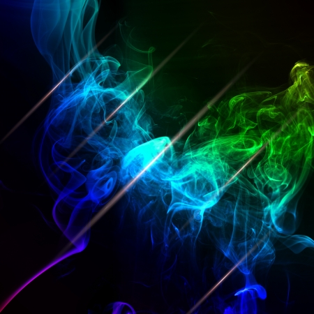 Abstract smoking backgroundの写真素材