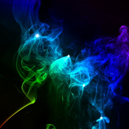 Abstract smoking backgroundの写真素材