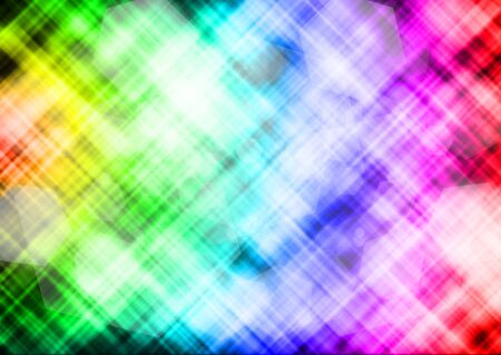 Bokeh over multicolor star Backgroundの写真素材