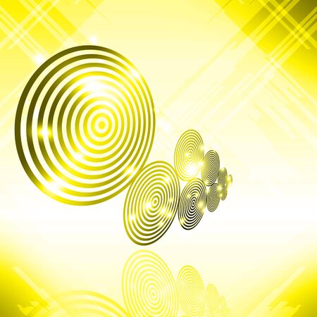 Abstract Disc backgroundの写真素材