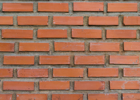 Red brick wall texture backgroundの写真素材
