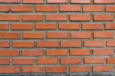 Red brick wall texture backgroundの写真素材