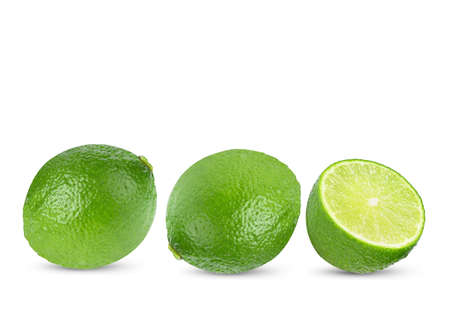 Lemon  isolated on white backgroundの写真素材