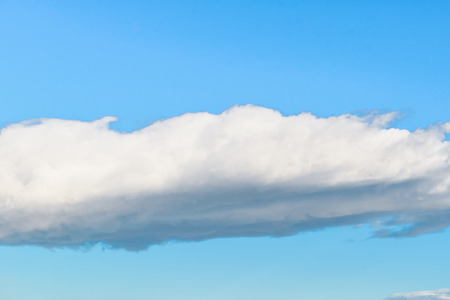 Clear blue sky backgroundの写真素材