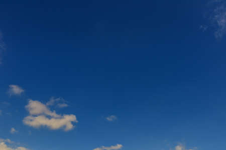 Cloudy with blue sky backgroundの写真素材