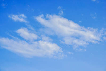 Blue sky background with cloudyの写真素材