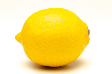 Fresh lemon on light background.の写真素材