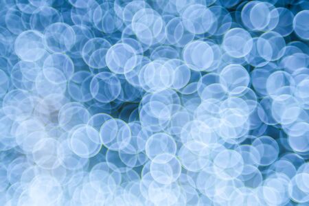 blue bokeh abstract light backgroundsの写真素材