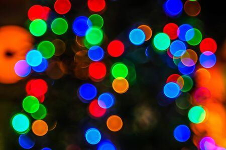 colorful Bokeh Backgroundの写真素材