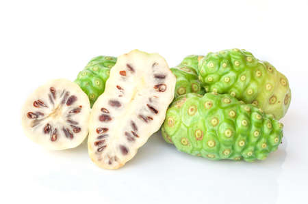 Noni fruits (Morinda Citrifolia)の写真素材