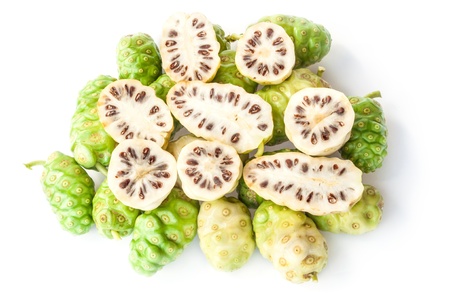 Noni fruits (Morinda Citrifolia)の写真素材