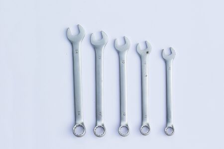 Tools and devices for the home.  white backgroundの写真素材