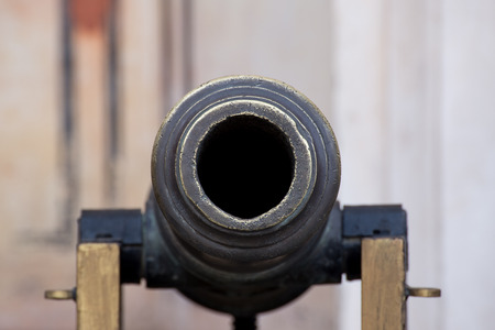 Old cannon at a fortress.