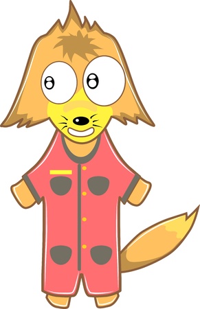 Fox cartoon  のイラスト素材