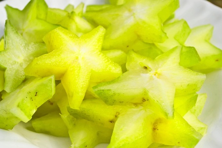 Carambola fruitの写真素材