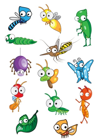 Collection of insect のイラスト素材