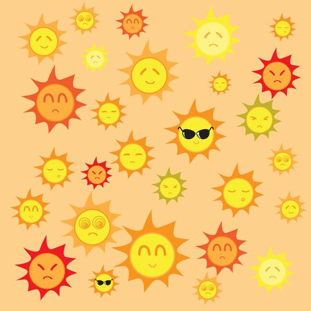 Sun background 