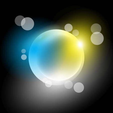 Ball background vector のイラスト素材